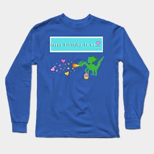 Coding Computer Dragon Girls Birthday Long Sleeve T-Shirt